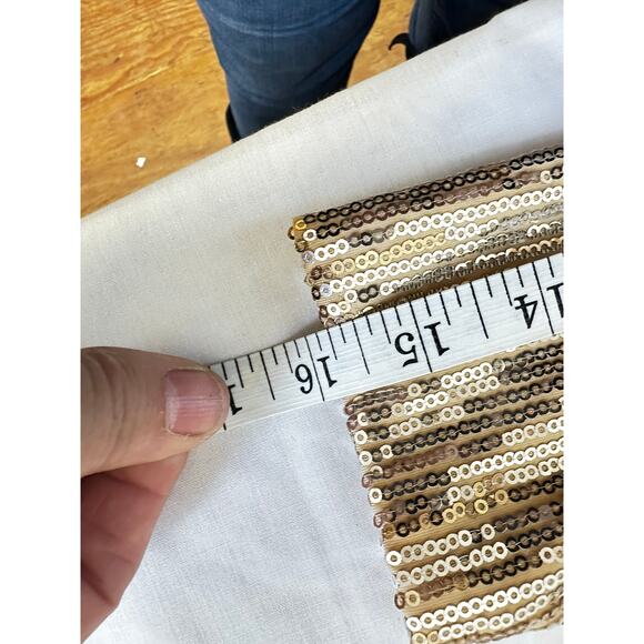 As u Wish Gold Sequin bodycon dress size small - Picture 9 of 9